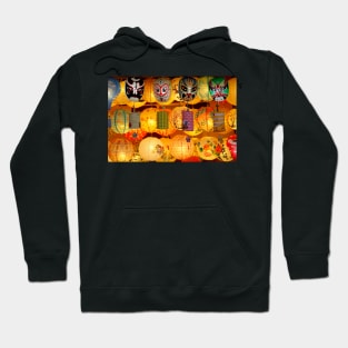 Chinese Lanterns on Display Hoodie